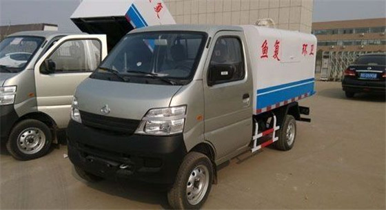 長(zhǎng)安3方廂式垃圾車(chē)-密封式垃圾車(chē)