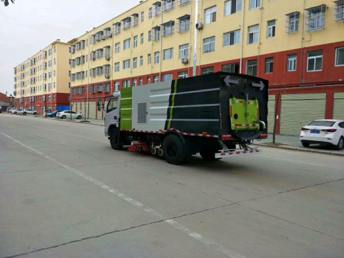 程力威牌CLW5120TXS6型洗掃車-東風(fēng)10噸洗掃車價(jià)格報(bào)價(jià)-湖北程力