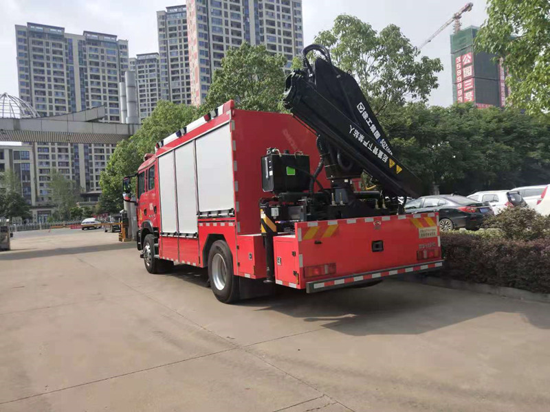 重汽豪沃T5G搶險救援消防車-搶險救援消防車