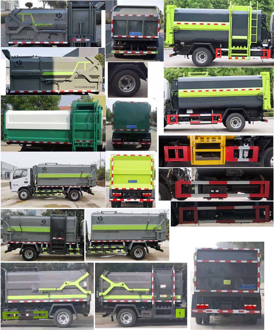 東風(fēng)5方掛桶垃圾車-縱昂牌CLT5075ZZZEQ6型自裝卸式垃圾車價格配置-湖北盈通